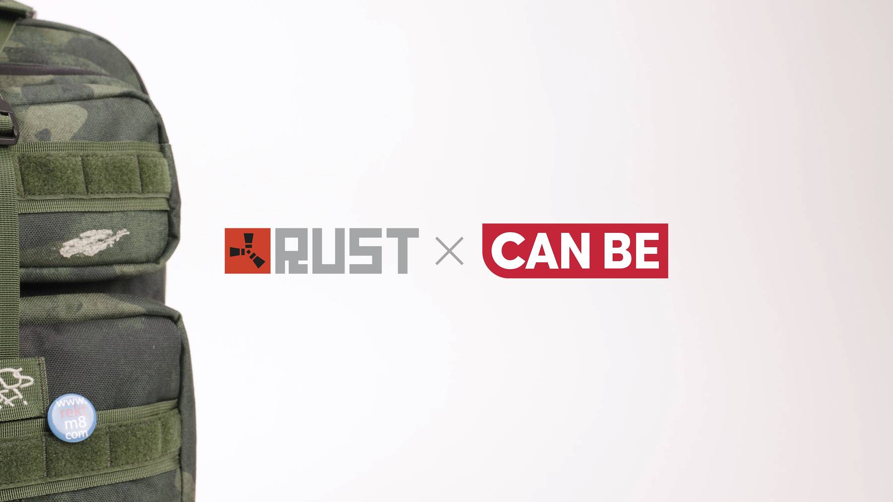 Rust x CAN BE Backpack Collab